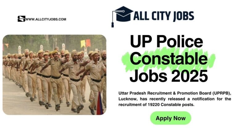 UP Police Constable Jobs 2025