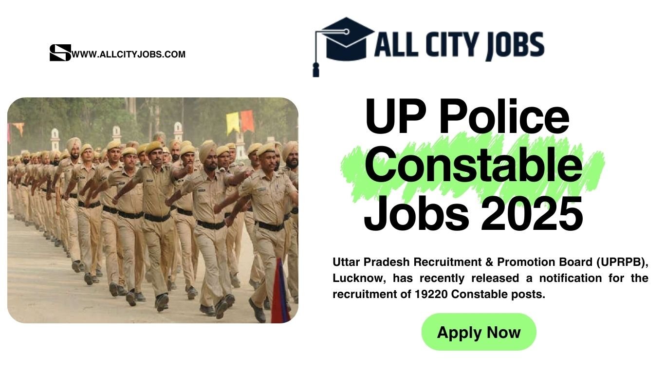 UP Police Constable Jobs 2025