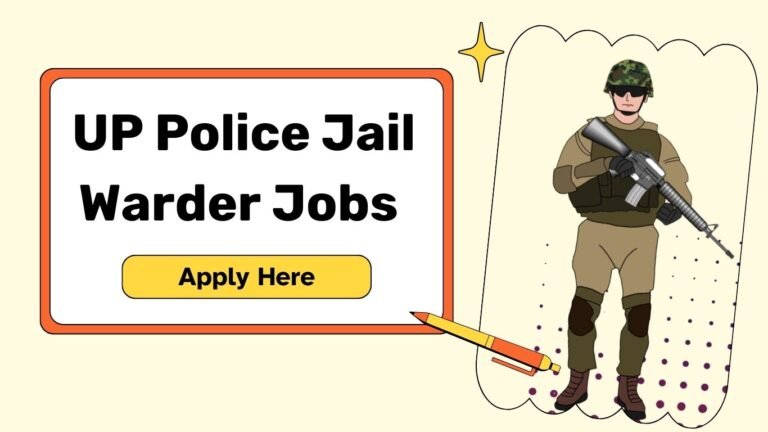 UP Police Jail Warder Jobs 2025