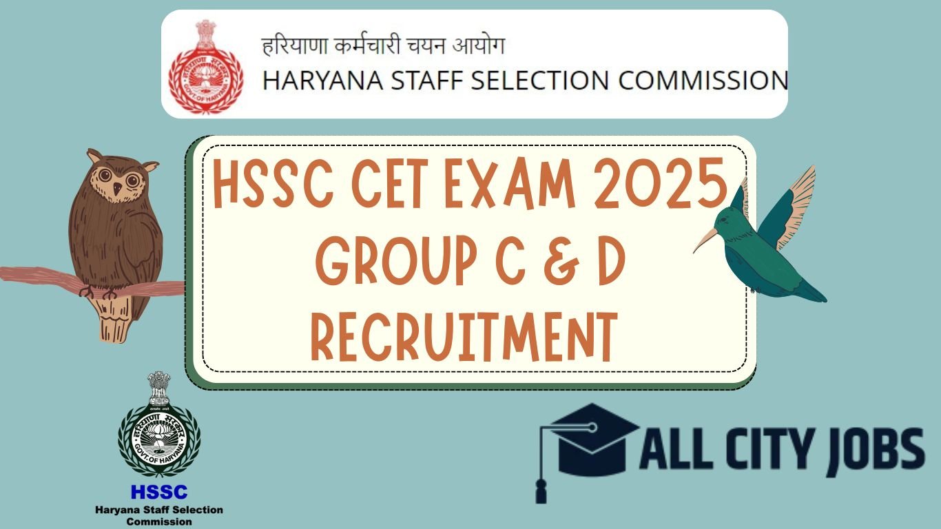 HSSC CET Form 2025
