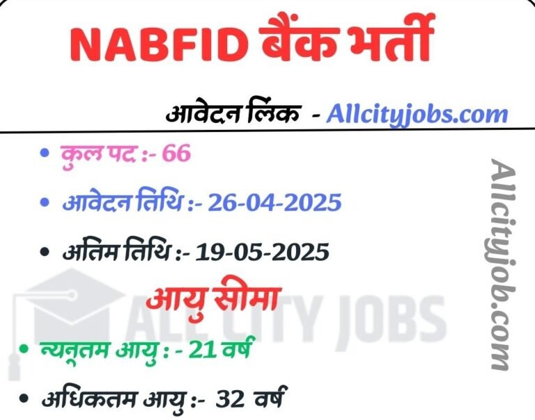 NABFID Bank Recruitment 2025