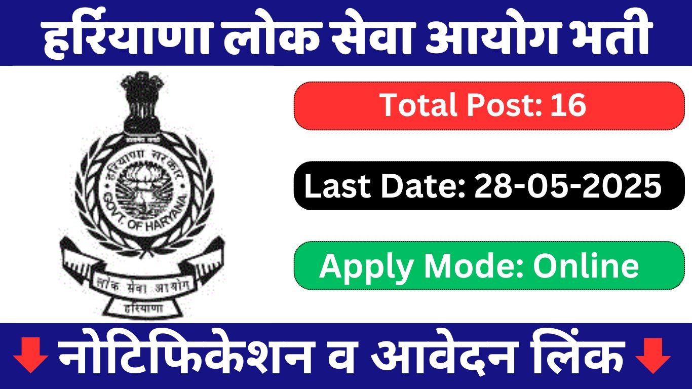 HPSC Vacancy 2025, Apply Online Now